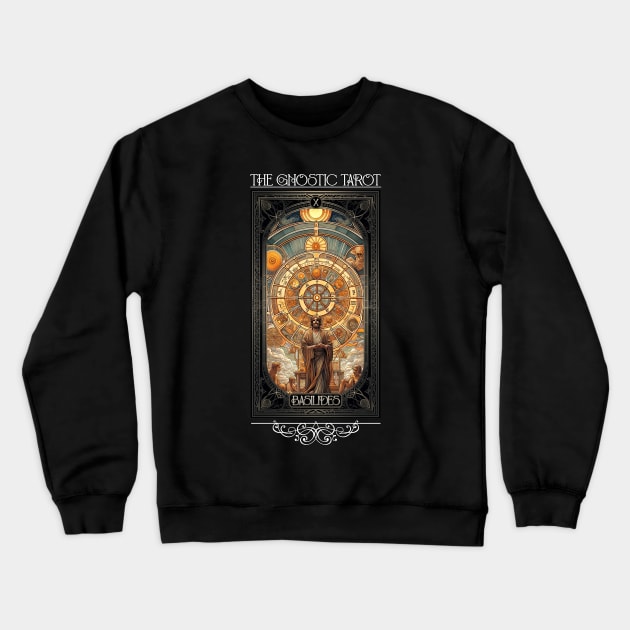 Gnostic Tarot Major Arcana - Basilides Crewneck Sweatshirt by AltrusianGrace